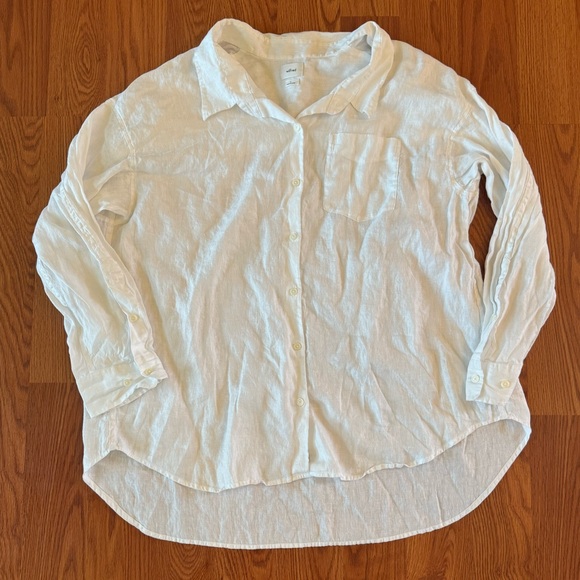 Wilfred Relaxed Linen Shirt - Picture 3 of 6